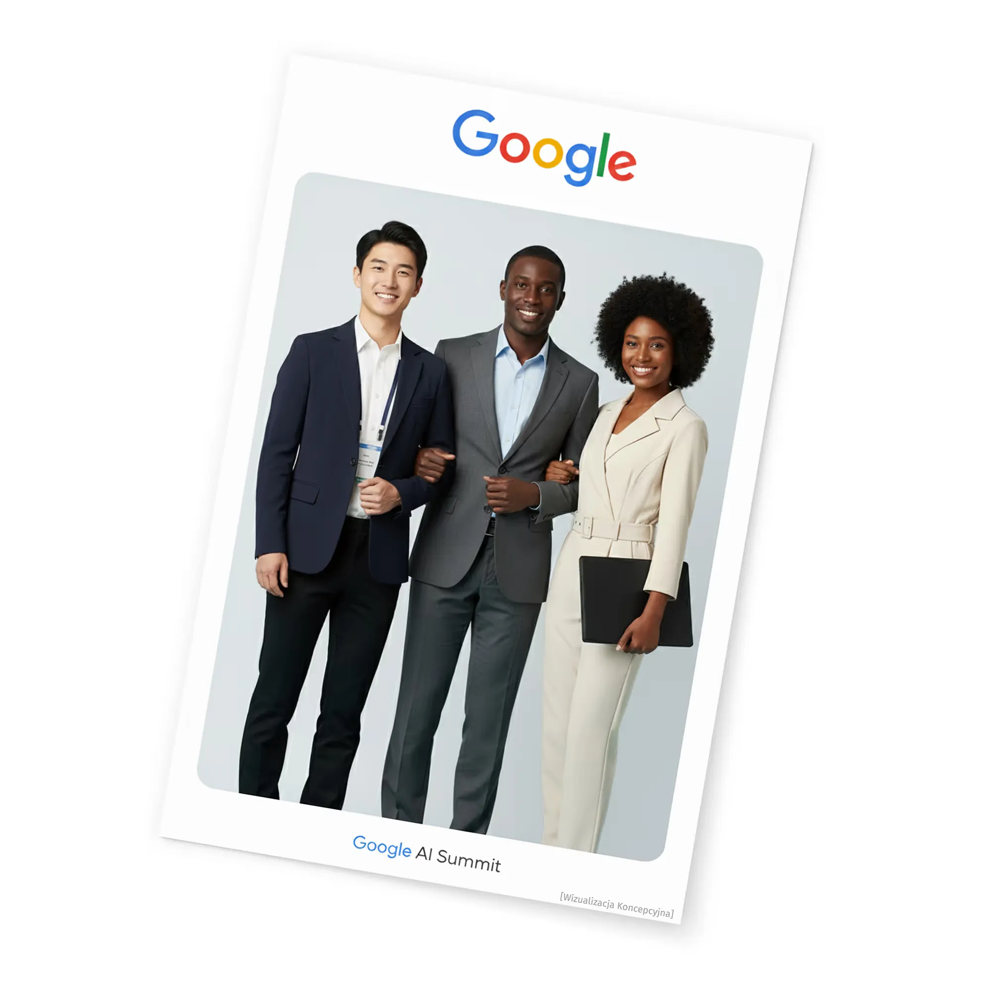 Wizualizacja koncepcyjna tego jak mogłaby wyglądać ramka dla firmy Google